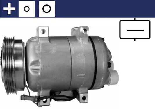 Mahle Air Conditioning Compressor for Alfa Romeo 155 Audi A4 B5 A6 C5 Cabriolet B3 Volkswagen Passat B5 1.6-2.0 02.92-01.05