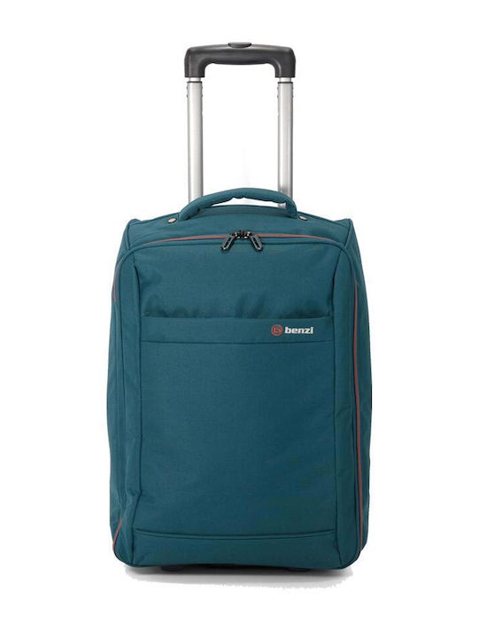 Benzi Bz5565 Cabin Fabric Petrol Suitcase With ...