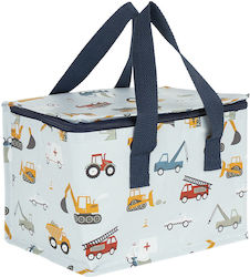 A Little Lovely Company Food Container Light Blue 16x16x23cm