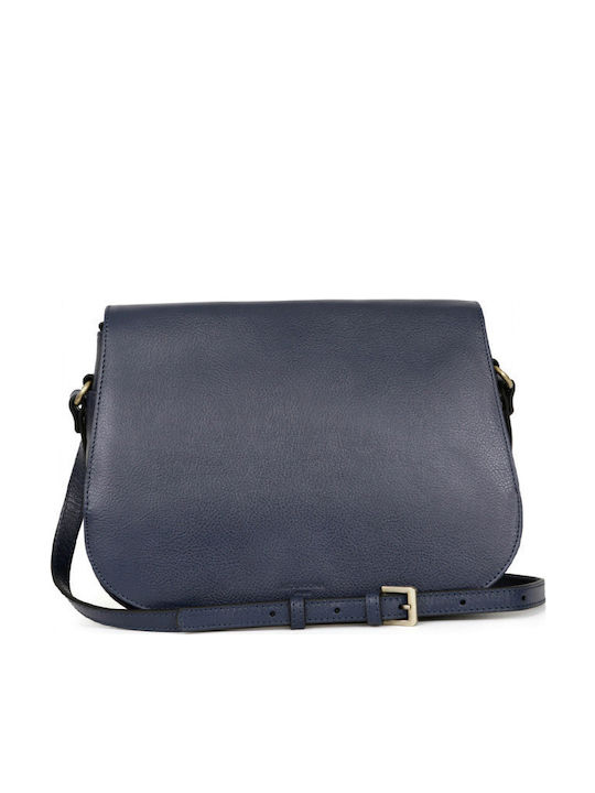 Leder Damen Handtaschen Crossbody Blau