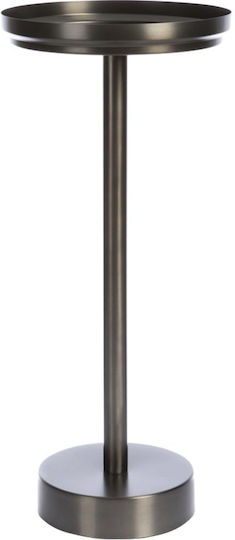 XLBoom Βάση Σαμπανιέρας Inox Μαύρη με Διαστάσεις 28x28x64cm