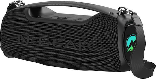 N-Gear Nrg500 Bluetooth Speaker 20W with Battery Life up to 10 hours Black