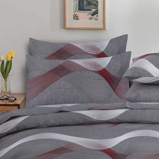 Casa Colori Σετ με Φάσα Γκρι 50x70cm CCSM5070E-TRIPLE CURVES