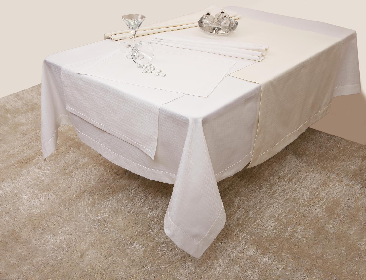 Anna Riska Σουπλά Λευκό 50x37cm 4τμχ | Skroutz.gr