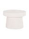 Round Side Table Santorini Wooden Ecru M60xL60xH42cm