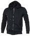 Sweatshirt with Hood Black