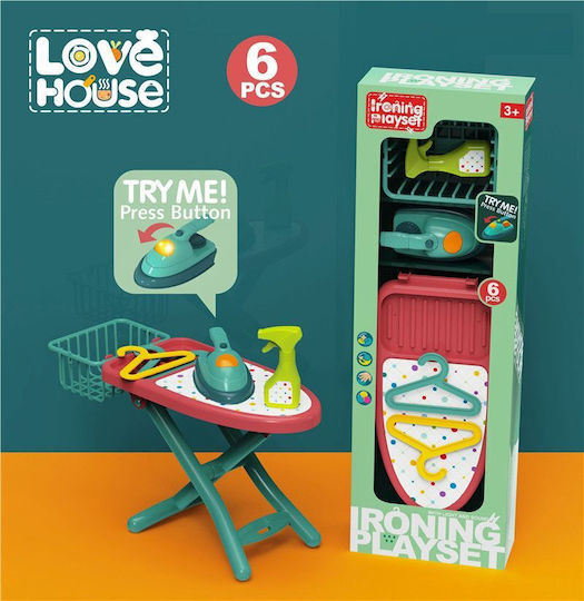 Children's Ironing Set Love House Light Mkm777604