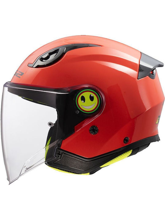 LS2 Funny II FF602 Gloss Red Παιδικό Κράνος Μηχ...