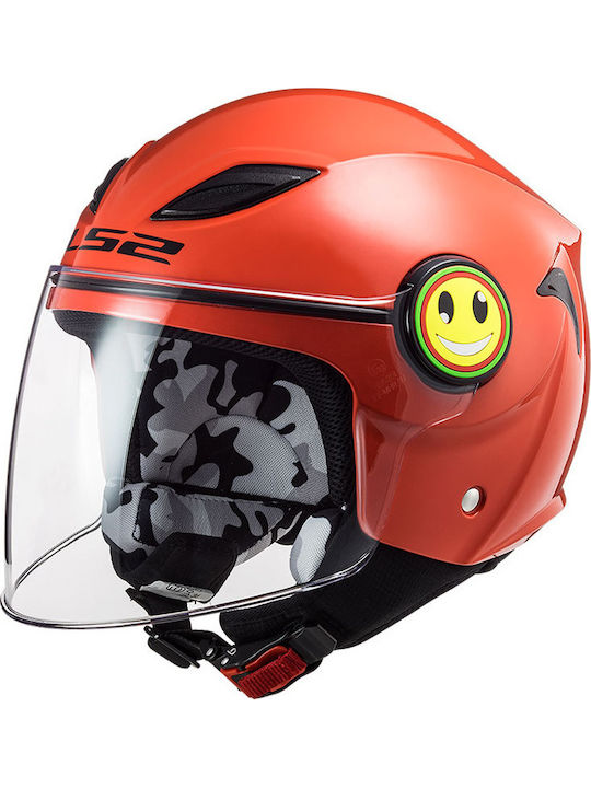 LS2 Funny II FF602 Gloss Red Παιδικό Κράνος Μηχ...