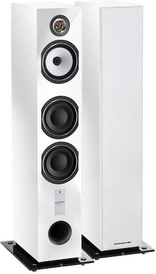 Triangle Antal Ez Ζεύγος Ηχείων Hi-Fi Δαπέδου 120W 3 Δρόμων Π30xΒ40xΥ109εκ. Piano White