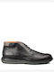Leather Black Men's Boots