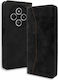 Bodycell Buchen Sie Synthetisches Leder / Leder Schwarz (Redmi 14C / Poco C75)
