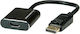 Roline Adapter Converter DisplayPort male to DisplayPort / HDMI female 1pcs