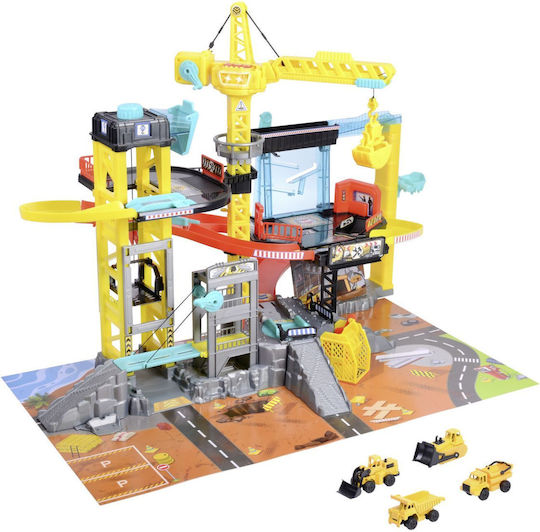Dickie Toys Πίστα Εργοτάξιο 4 Δομικά Οχήματα – 203339001