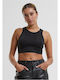 Women's Crop Top Black