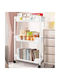 Boden Badezimmerregal Kunststoff 40x22x69cm