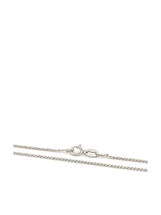 Drandakis Silver Chain Neck Length 40cm