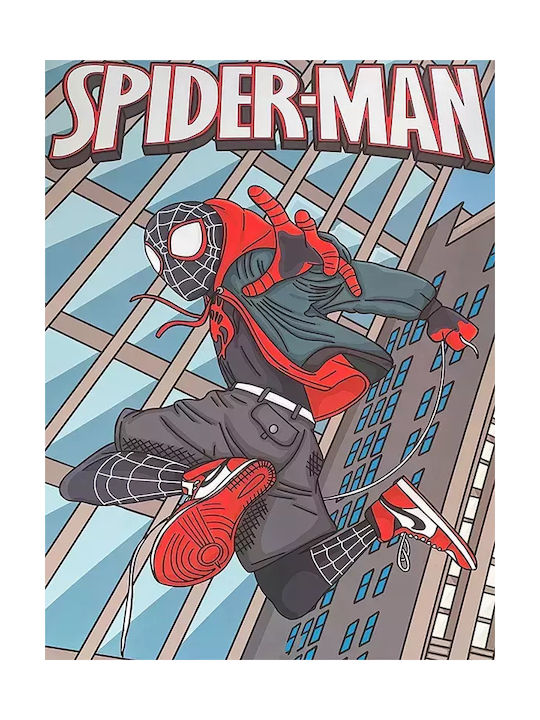 Poster Spiderman In Red Jordan Air Snk272 21cm X 30cm