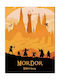 Poster Lord Rings Mordor Mv127 21cm X 30cm