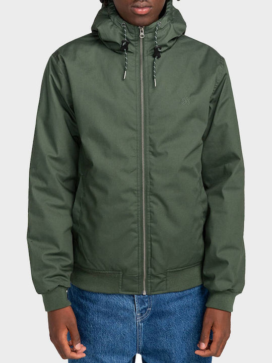 Element Dulcey Μπουφάν Αντιανεμικό Dark Green