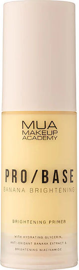 MUA Pro Base Face Primer Cream Banana Brightening 30ml