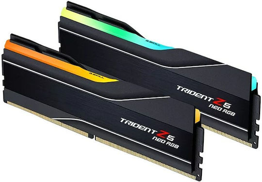 G.Skill Trident Z5 Neo 48GB DDR5 RAM с 2 модула (2x24GB) и Скорост 8000 за Настолен Компютър