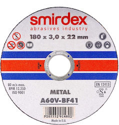 Smirdex Cutting Disc Metal Hole Diameter 180mm 25pcs