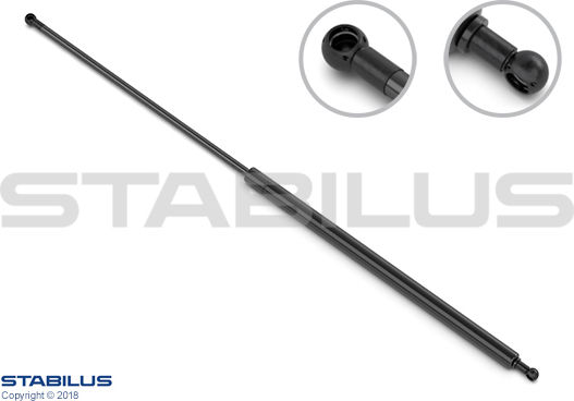 Stabilus Amortizor Capotă Dreapta Stânga Lungime Maximă 388mm Suv 117mm Nissan Maxima Qx Iv V Station Wagon Sedan 95-03