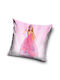 Față de pernă din catifea Barbie 40x40 213006