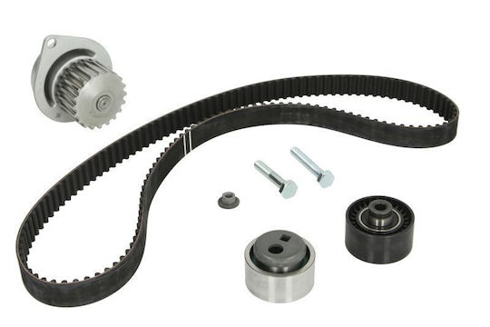 Set Curea De Distribuție 136 Dinți 25.4 Mm Fulie Pompa Apă Citroen AX Saxo Xsara Nissan Micra II Peugeot 106 INA