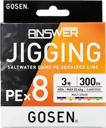 Νημα Gosen Answer Jigging X8 0.8 300m