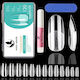 Tips Unghii False Transparente 120buc X001TFHX5X