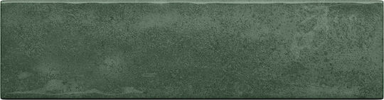 Tubadzin Placă Perete Interior Lucios 29.8x7.8cm Verde