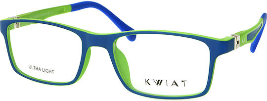 Kwiat Kinder Acetat Brillengestell Blau K 5043 B