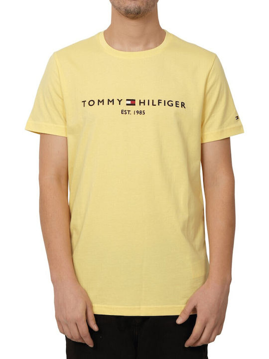 Tommy Hilfiger T-shirt Κίτρινο