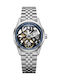 Raymond Weil Freelancer Ανδρικό Ρολόι Αυτόματο με Ασημί Μεταλλικό Μπρασελέ