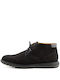 Damiani Leather Black Men's Boots