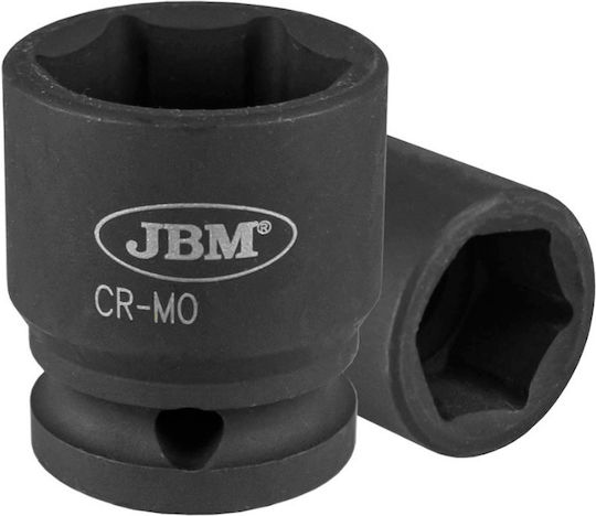 Hochleistungs-Sechskant-Steckschlüssel von JBM 1/2'' Nr.21 38mm