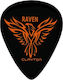Clayton Black Raven Standard 1.26 Mm Picks