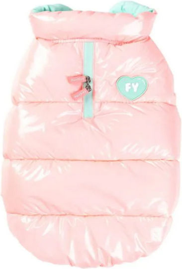 Fuzzyard Puffer Pink Dog Coat Large / XSmall