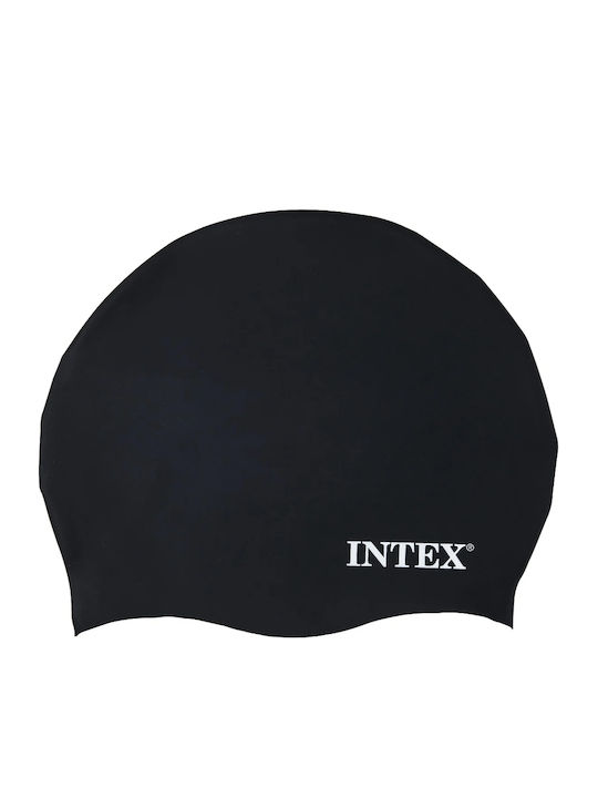Cască de înot din silicon Intex neagră 55992