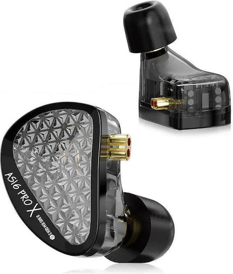 KZ Ohrhörer In Ear As16 Pro X Schwarz