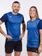 Sportliche Herrenbluse Kurzarm Navy