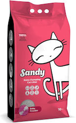 Sandy Cat Litter Άμμος με Άρωμα Baby Powder 10kg Sandy Cat Litter Άμμος με Άρωμα Baby Powder 10kg