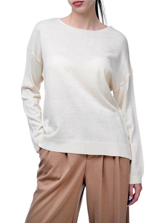 MY T Women's Sweater Cream