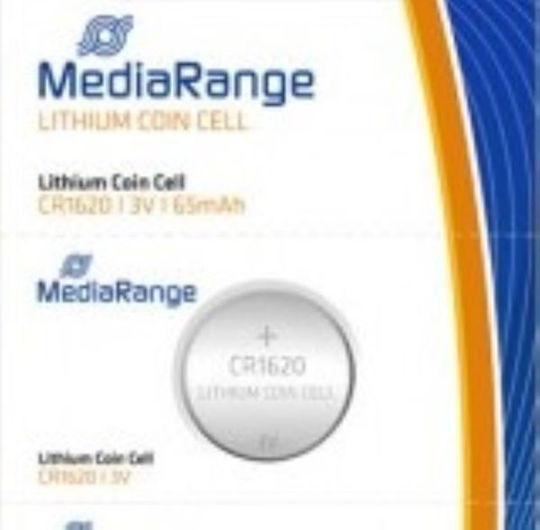 MediaRange Coin Lithium Watch Battery CR1620 3V 1pcs