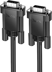 Hoco Cable VGA male - VGA male Μαύρο 1m