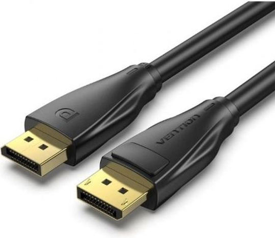 Vention Кабел DisplayPort мъжки - DisplayPort мъжки 5м Черен HCDBJ