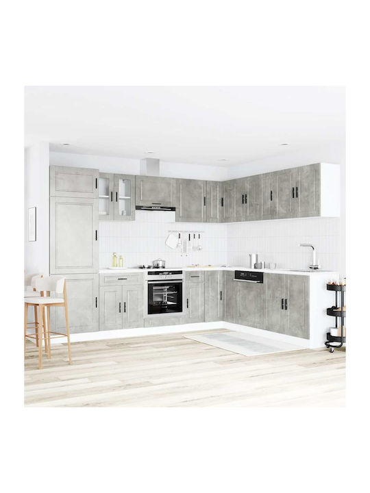 Vidaxl 14-Piece Kitchen Cabinet Set Porto Engin...