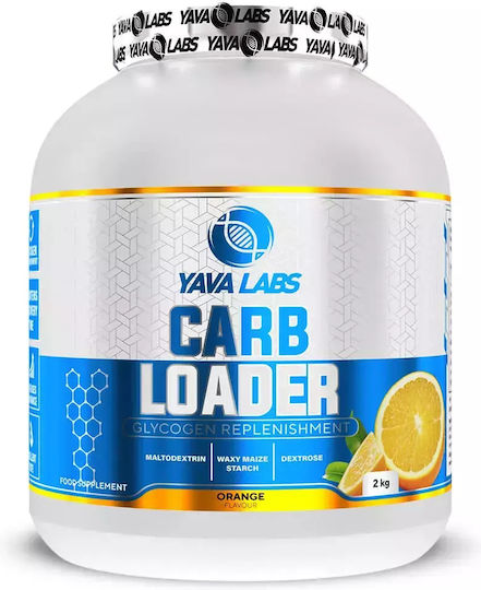 Yava Labs Carb Loader Ειδικό Συμπλήρωμα Διατροφής 2000gr Πορτοκάλι